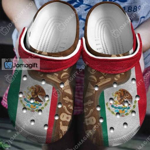 Crocs Mexico Flag And Symbols Gift