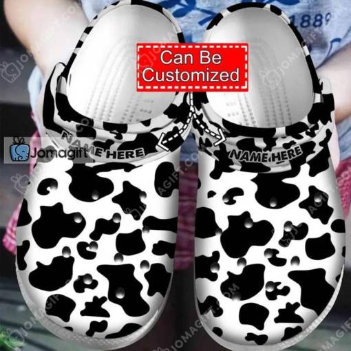 Custom Crocs Cow Print Gift