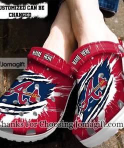 Custom Name Atlanta Braves Crocs Shoes Gift 1