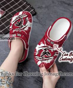 Custom Name Atlanta Falcons Crocs Shoes
