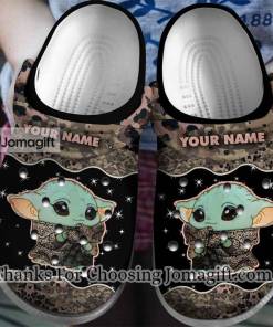 Custom Name Baby Yoda Crocs Gift 1