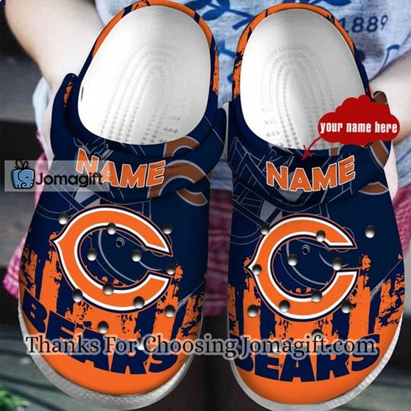 Custom Name Chicago Bears Crocs Gift 1