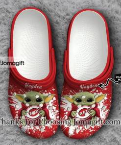 [Awesome] Cincinnati Reds Red White American Flag Crocs Gift