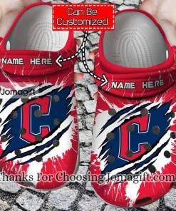 Custom Name Cleveland Guardians Crocs Gift 2