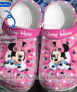 Custom Name Crocs Minnie Mouse Gift 1