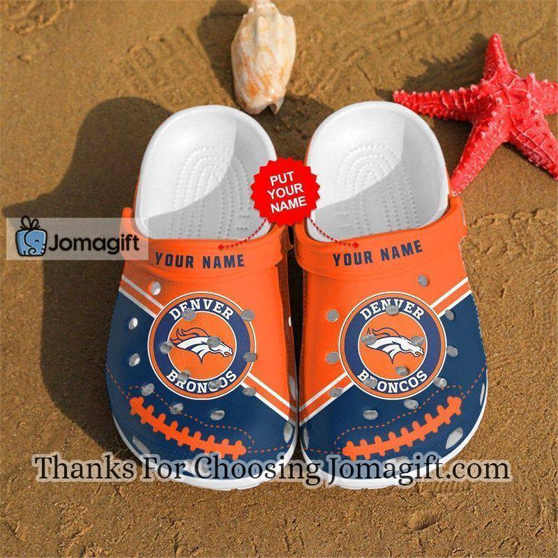 Custom Name Denver Broncos Crocs Gift 1
