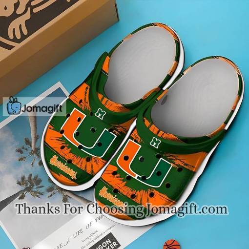 Custom Name Miami Hurricanes Crocs Gift