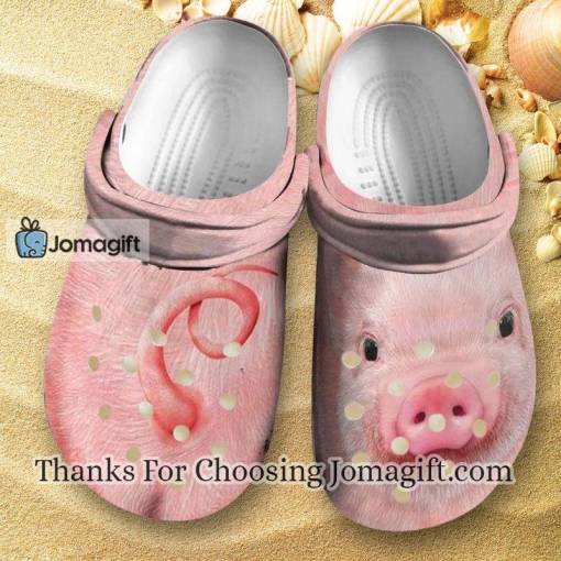 [Trendy] Custom Name Piggy Crocs Shoes Gift