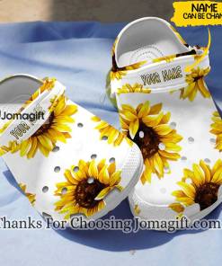 Custom Name Sunflower Crocs Gift 1