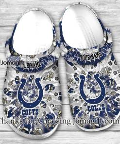 Custom name Indianapolis Colts Grateful Dead Crocs Shoes Gift 1