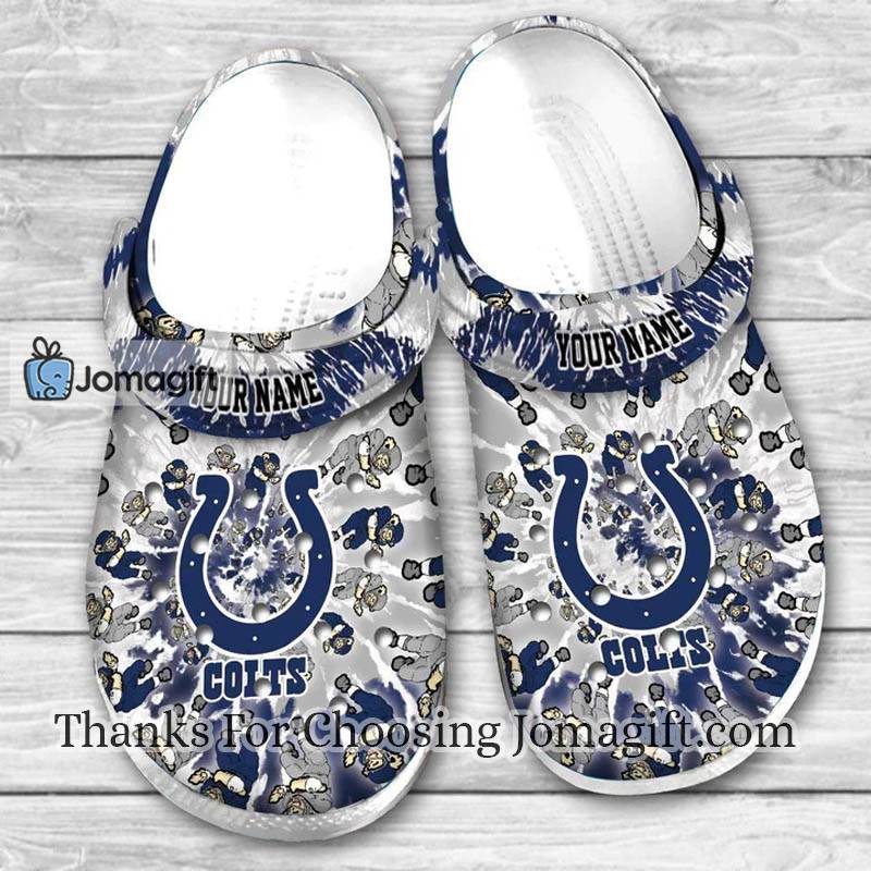 Custom name Indianapolis Colts Grateful Dead Crocs Shoes Gift 1