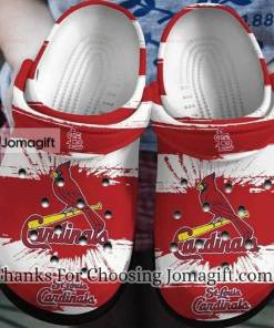 [Comfortable] St Louis Cardinals Color Splash Crocs Gift