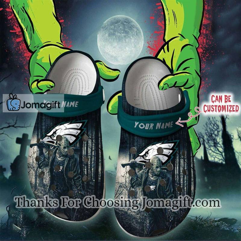 Customized Eagles Friday The 13Th Crocs Gift 1