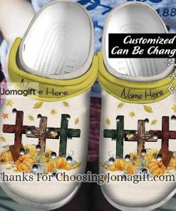 Customized Fall For Jesus Crocs Gift 1
