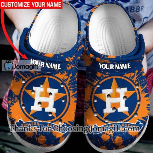 Customized Houston Astros Crocs Gift