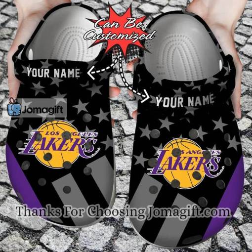 Customized Lakers Flag Crocs Gift