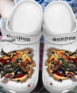 Disney Horror Sanderson Sister White Hocus Pocus Crocs Gift