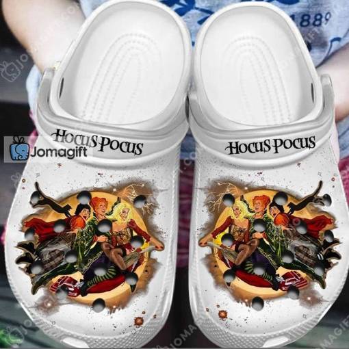 Disney Horror Sanderson Sister White Hocus Pocus Crocs Gift