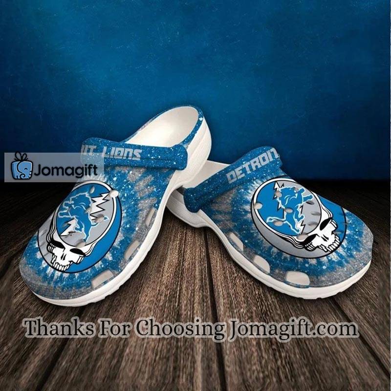 Elegant Detroit Lions Skull Crocs Shoes Gift 1