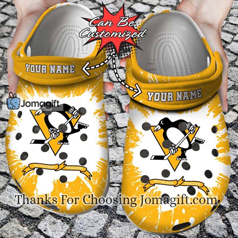 Excellent Personalized Pittsburgh Penguins Crocs Gift 1
