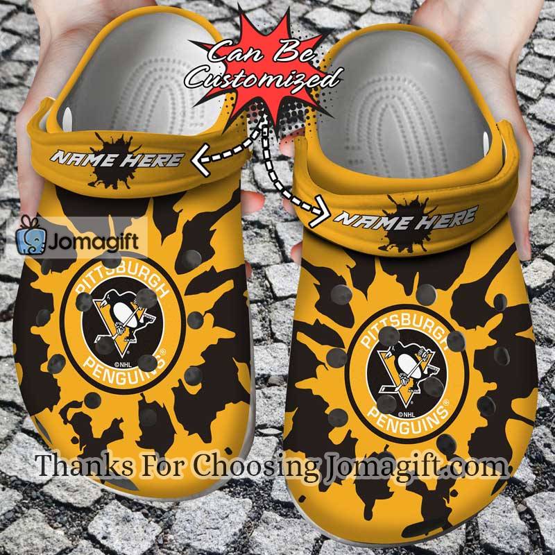 Exceptional Customized Pittsburgh Penguins Crocs Gift 1