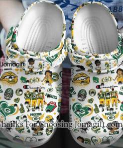 Green Bay Packers Crocs For Adults Gift