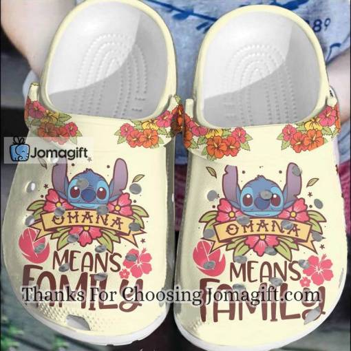 [High-quality] Stitch Ohana Means Family Crocs Gift