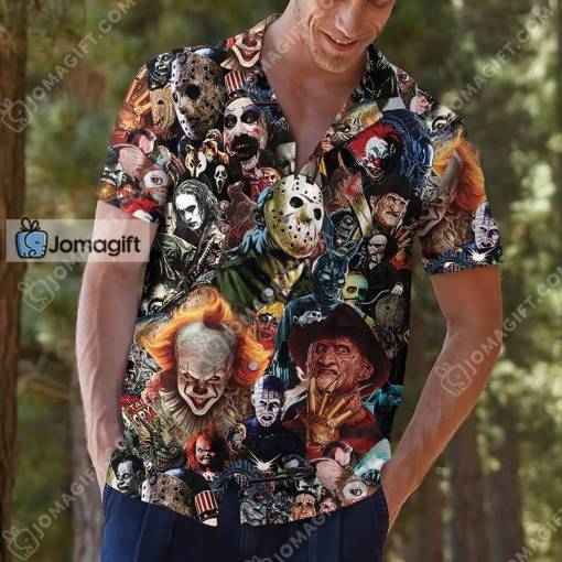 Horror Halloween Hawaiian Shirt Gift