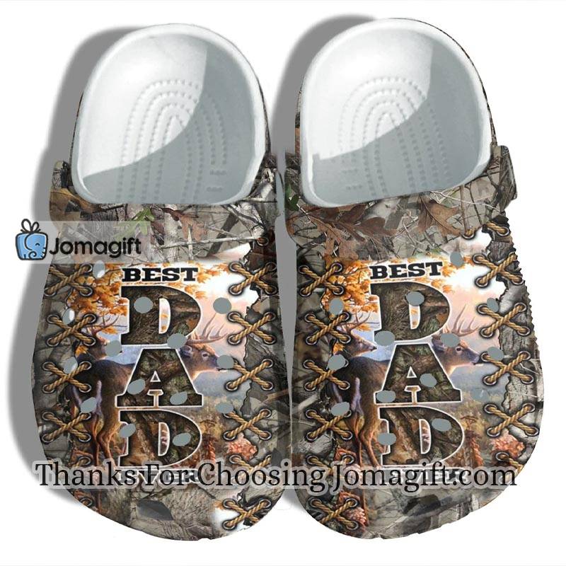Hunting Best Dad Ever Crocs Gift 1