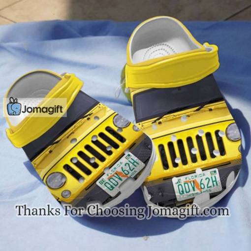 Jeep Yellow Crocs Gift