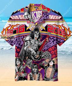 Kiss Metal Band Hawaiian Shirt Gift