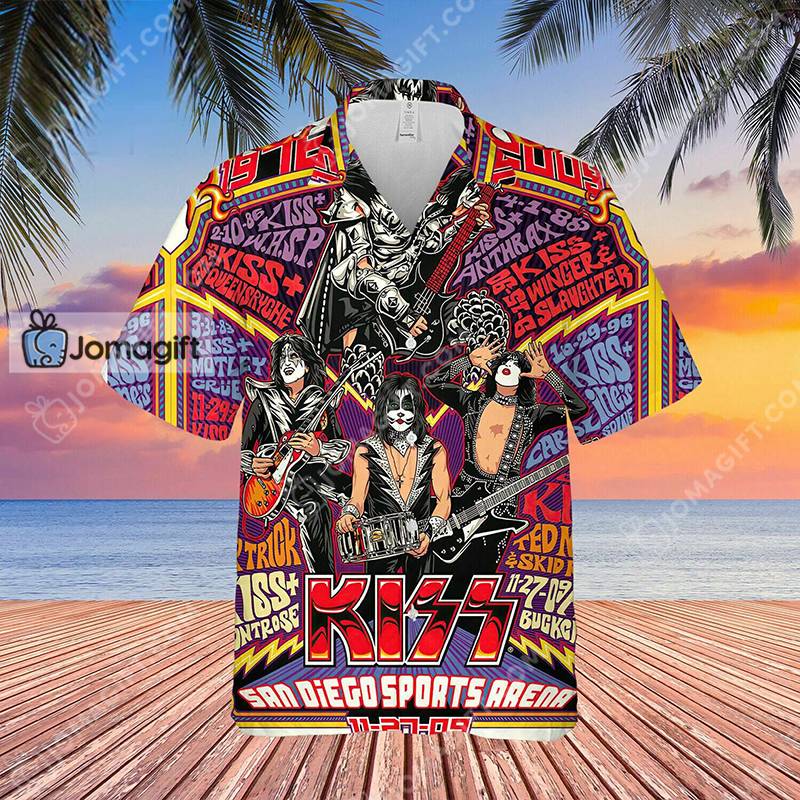 Kiss Metal Summer Rock Hawaiian Shirt Gift 1