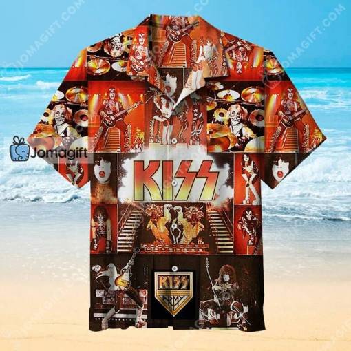 Kiss Rock Band Hawaiian Shirt Gift