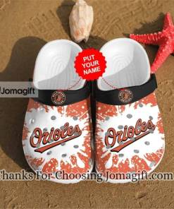 [Best] Baltimore Orioles Black Orange Crocs Gift