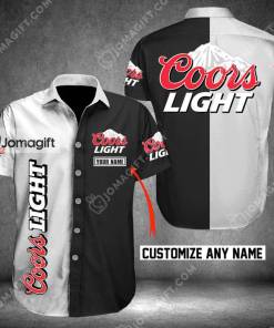 Limited Edition Custom Name Coors Light Hawaiian Shirt Gift
