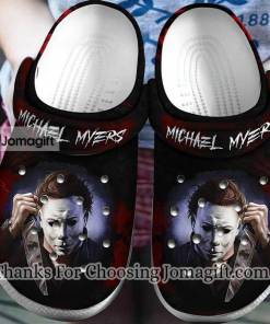 Michael Myers Face Crocs Gift