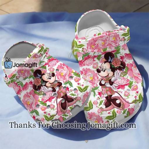 Minnie Mouse Floral Crocs Gift