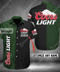 New Custom Name Coors Light Hawaiian Shirt Gift