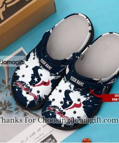 New Custom Name Houston Texans Crocs Shoes Gift 2