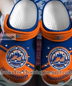 New York Mets Color Splash Crocs Clog Shoes