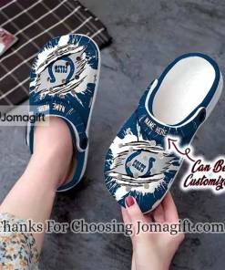Outstanding Customized Indianapolis Colts Ripped Claw Crocs Gift 2