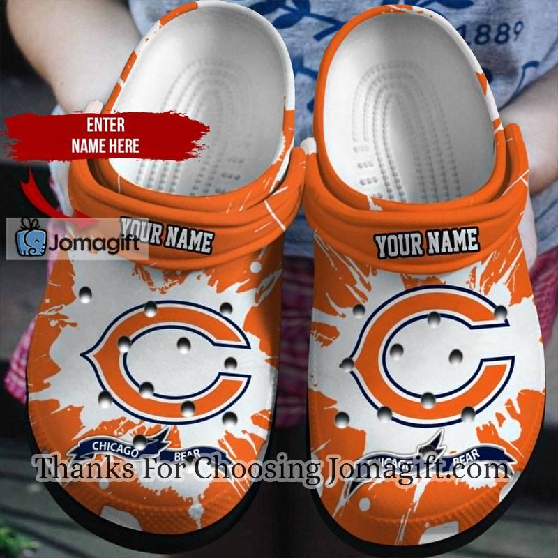 Personalize Chicago Bears Crocs Gift 1