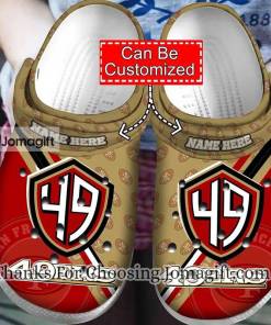 Personalized 49Ers Crocs Gift