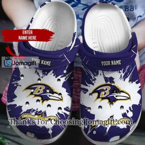 Personalized Baltimore Ravens Crocs Gift