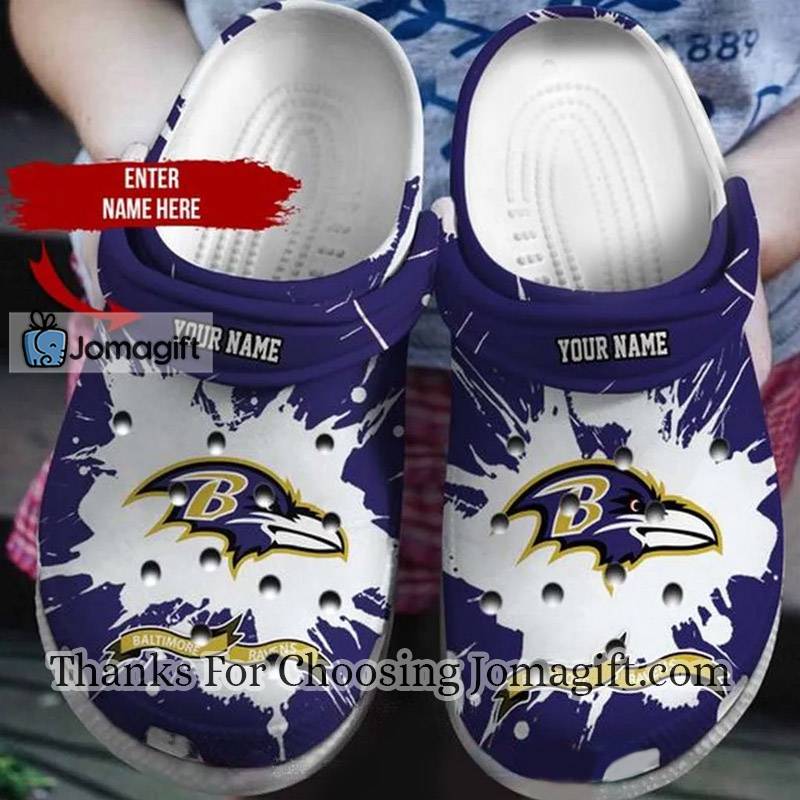 Personalized Baltimore Ravens Crocs Gift 1