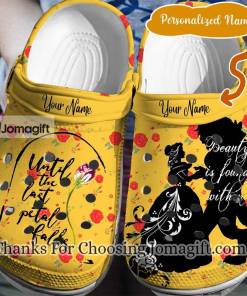 Personalized Beauty And The Beast Crocs Gift