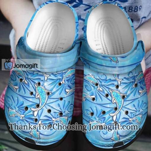 Personalized Blue Dolphin Crocs Gift