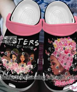 Personalized Breast Cancer Crocs Gift 1