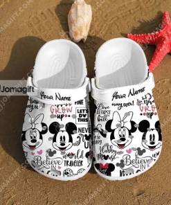 Personalized Disney Pattern Crocs Gift 1