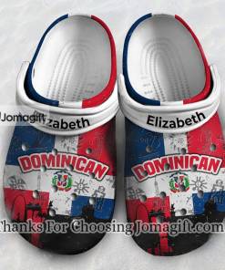 Personalized Dominican Crocs Gift 1